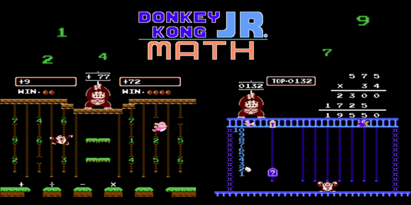 Donkey Kong Jr. Math